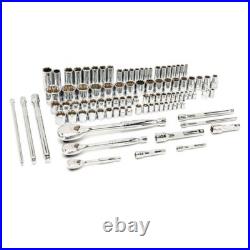 120XP 1/4 in, 3/8 in, 1/2 in. Drive Standard and Deep SAE/Metric Mechanics Set