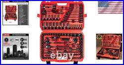 160-Piece Mechanics Tool Set, Metric/Standard Socket Set