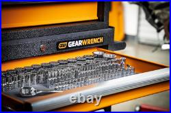 176-Piece Socket Set with 1/4, 3/8, 1/2 Drive SAE/Metric Tools