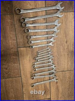 18 SK Tools Wrenches Metric and Standard 5/8 1 8MM 19MM 18 SK Tools Wrenches Metric and Standard 5/8 1 8MM 19MM