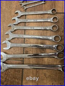 18 SK Tools Wrenches Metric and Standard 5/8 1 8MM 19MM 18 SK Tools Wrenches Metric and Standard 5/8 1 8MM 19MM