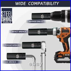 1/4 Drive Impact Socket Set, 72 pc Standard SAE (3/16-9/16 inch) and Metric 1/4 Drive Impact Socket Set, 72 pc Standard SAE (3/16-9/16 inch) and Metric