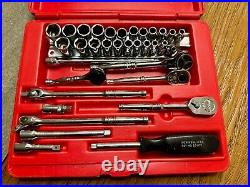1/4 Drive Snap-On Socket Set With Extras, Metric & SAE Sockets