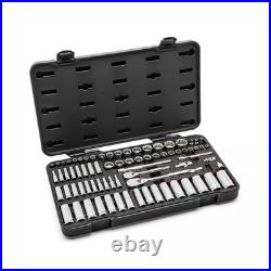 1/4 In. And 3/8 In. Drive 12-Point Standard & Deep Sae/Metric Ratchet and Socket 1/4 In. And 3/8 In. Drive 12-Point Standard & Deep Sae/Metric Ratchet and Socket