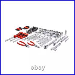1/4 In. And 3/8 In. Drive 6-Point Standard Sae/Metric Mechanics Tool Set with Ca