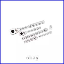 1/4 In. And 3/8 In. Drive 6-Point Standard Sae/Metric Mechanics Tool Set with Ca