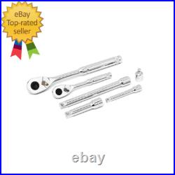 1/4 In. And 3/8 In. Drive 6-Point Standard Sae/Metric Mechanics Tool Set with Ca