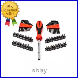 1/4 In. And 3/8 In. Drive 6-Point Standard Sae/Metric Mechanics Tool Set with Ca