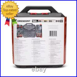 1/4 In. And 3/8 In. Drive 6-Point Standard Sae/Metric Mechanics Tool Set with Ca