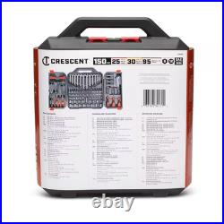 1/4 In. And 3/8 In. Drive 6-Point Standard Sae/Metric Mechanics Tool Set with Ca