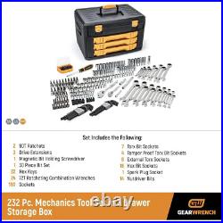 1/4 In. And 3/8 In. Drive 90-Tooth Standard and Deep Sae/Metric Mechanics Tool S