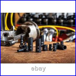 1/4 In. Drive 6-Point Sae/Metric Standard & Deep Impact Socket Set (48-Piece)