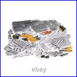 1/4 in, 3/8 in. And 1/2 in. Drive Master Mechanics Tool Set (579-Piece)