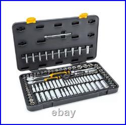 1/4 in. And 3/8 in. Drive 6-Point Standard and Deep SAE/Metric 90-Tooth Ratchet