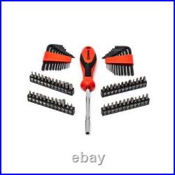 1/4 in and 3/8 in Drive 6-Point Standard SAE/Metric Mechanics Tool Set with Case 1/4 in and 3/8 in Drive 6-Point Standard SAE/Metric Mechanics Tool Set with Case