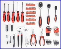 205-Piece Mechanics Tool Tool Set 1/2 1/4 3/8 Metric Imperial Socket Wrenches