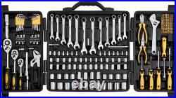 207-Piece Mechanic Tool Kit for Automotive Repairs SAE & Metric
