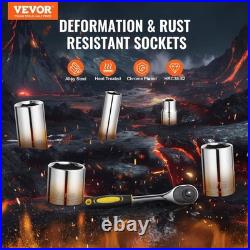 207-Piece Mechanic Tool Kit for Automotive Repairs SAE & Metric