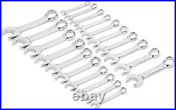 20 Pc. 12 Point Stubby Combination Sae/Metric Wrench Set 81903