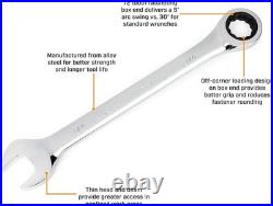 20-Piece Ratcheting Wrench Set SAE & Metric
