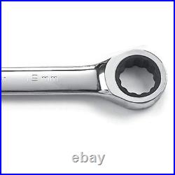 20-Piece Ratcheting Wrench Set SAE & Metric, Chrome Vanadium, Durable Tool Kit