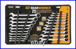 20-Piece Ratcheting Wrench Set SAE & Metric, Chrome Vanadium, Durable Tool Kit 20-Piece Ratcheting Wrench Set SAE & Metric, Chrome Vanadium, Durable Tool Kit