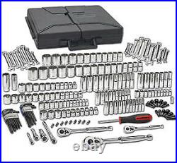 216 pc. SAE/Metric 6 & 12 Pt. Mechanics Tool Set Multi Drive 80933