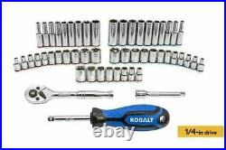 232-Piece Kobalt Standard & Metric Household / Mechanic Tool Set Hard Case Kit