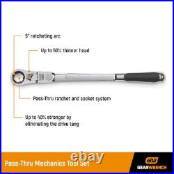 23 Piece 3/8 Drive Pass-ThruT 6 Point Standard Sae/Metric Mechanics Tool Set