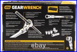 27 Pc. 1/4 Drive 6-Point Pass-Thru Mechanics Tool Set, Standard SAE/Metric