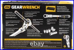 27 Pc. 1/4 Drive 6 Pt. Pass-Thru Mechanics Tool Set, Standard Sae/Metric 8914