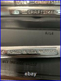 2- Craftsman USA Combination Wrench Set 26 Piece SAE -V^- Standard & Metric
