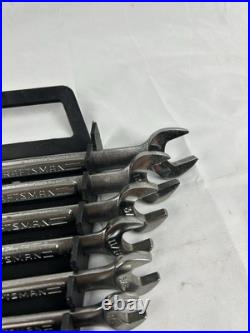 2 Craftsman Wrench Set Metric + SAE with Holders 1/4-7/8 And 6mm-19mm USA made