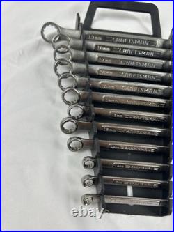 2 Craftsman Wrench Set Metric + SAE with Holders 1/4-7/8 And 6mm-19mm USA made