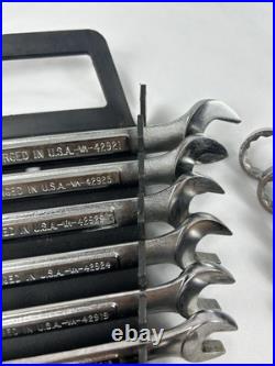 2 Craftsman Wrench Set Metric + SAE with Holders 1/4-7/8 And 6mm-19mm USA made