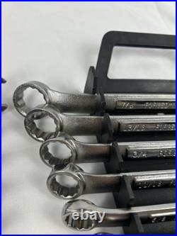 2 Craftsman Wrench Set Metric + SAE with Holders 1/4-7/8 And 6mm-19mm USA made