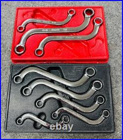 2- Snap On S-Shaped Double Box Wrench Sets- Metric, Standard Missing 2