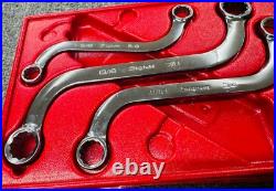2- Snap On S-Shaped Double Box Wrench Sets- Metric, Standard Missing 2