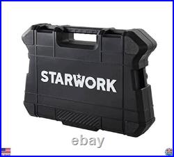 303-Piece Mechanics Tool Set & Socket Set, SAE/Metric, Professional Quality