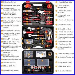 325-Piece Home Repair Tool Kit with Toolbox Storage Case