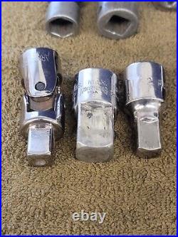 32 Armstrong Socket Swivel Hex Adapter 1/4 1/2 3/4 Drive 1-5/16 13mm Sae Set