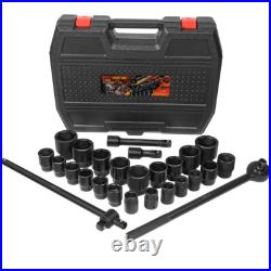 3/4-Inch-Drive Jumbo Master Impact Socket Set Standard SAE 7/8 to 2 27 pieces