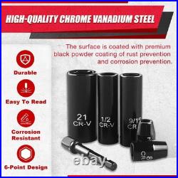 3/8 64PCS Socket Set SAE/Metric CrV Deep Shallow Impact Socket Set Piece Set