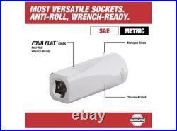 3/8 Drive 56pc Ratchet & Socket Set SAE & Metric Milwaukee Tool 48-22-9008