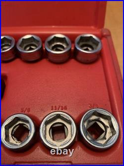 3/8 Driver Snap On Low Profile Ratchet Wrench Set AFR20, PB101 Sae And Metric
