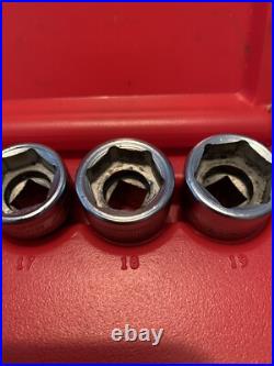 3/8 Driver Snap On Low Profile Ratchet Wrench Set AFR20, PB101 Sae And Metric