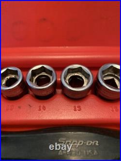 3/8 Driver Snap On Low Profile Ratchet Wrench Set AFR20, PB101 Sae And Metric