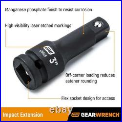 3/8 in. And 1/2 in. Drive 6-Point SAE/Metric Standard & Deep Master Impact Socke