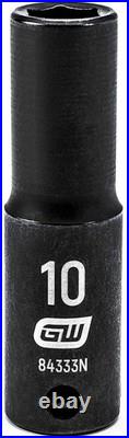44 Pc. Impact Socket Set Standard & Deep SAE/Metric