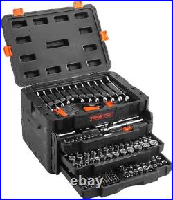 450-Piece Mechanics Tool Set SAE/Metric Deep & Standard Sockets